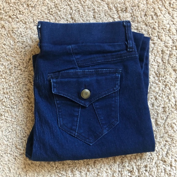 Copper Key dark wash denim jeggings - Picture 1 of 4
